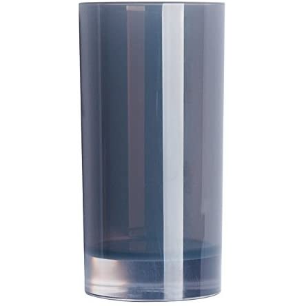 Acquista online 4-piece gray bathroom set, dispenser, soap dish, toilet brush and toothbrush holder Excelsa